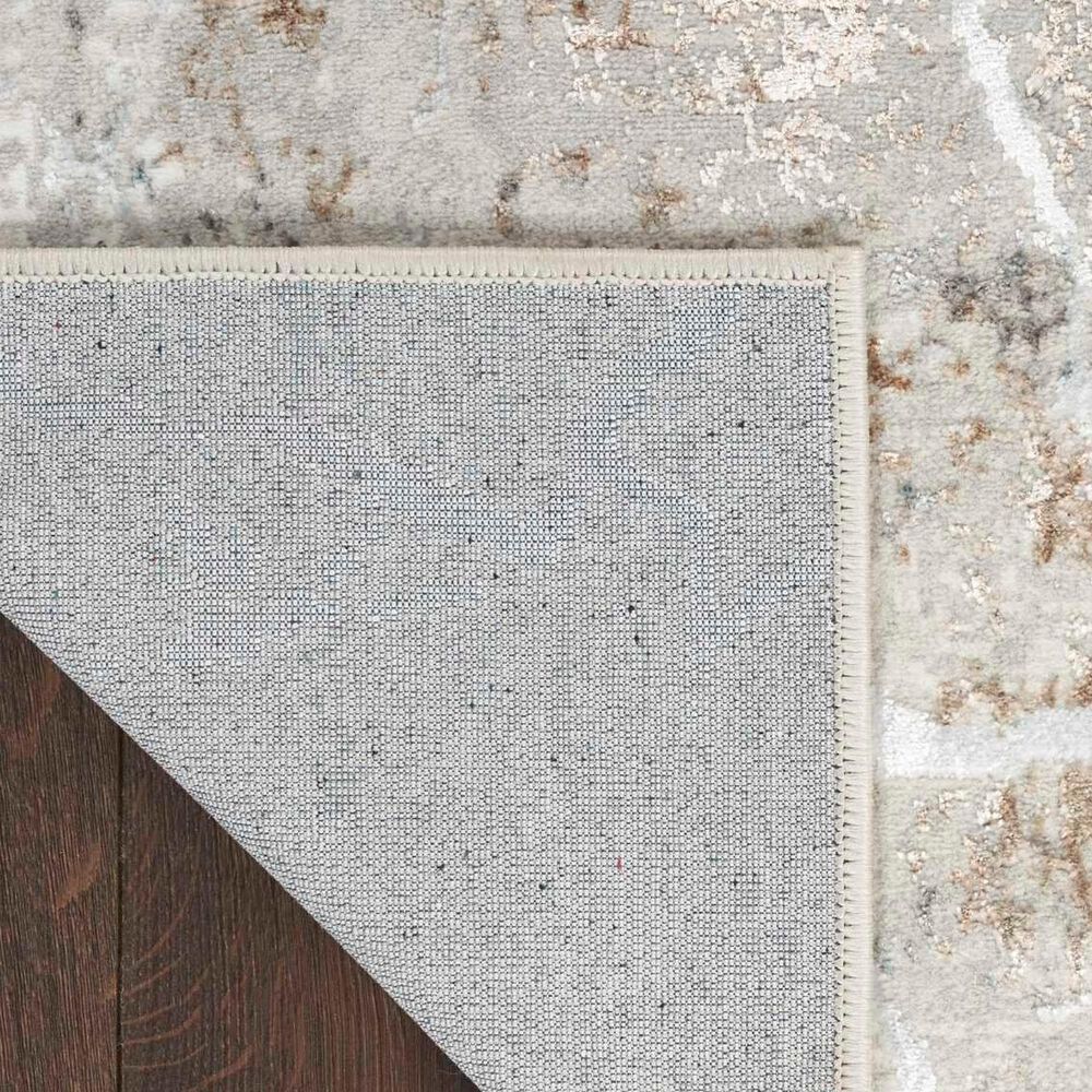 Nourison Glitz GLZ23 Grey and Multicolor 3&#39;11&quot; x 5&#39;11&quot; Area Rug, , large