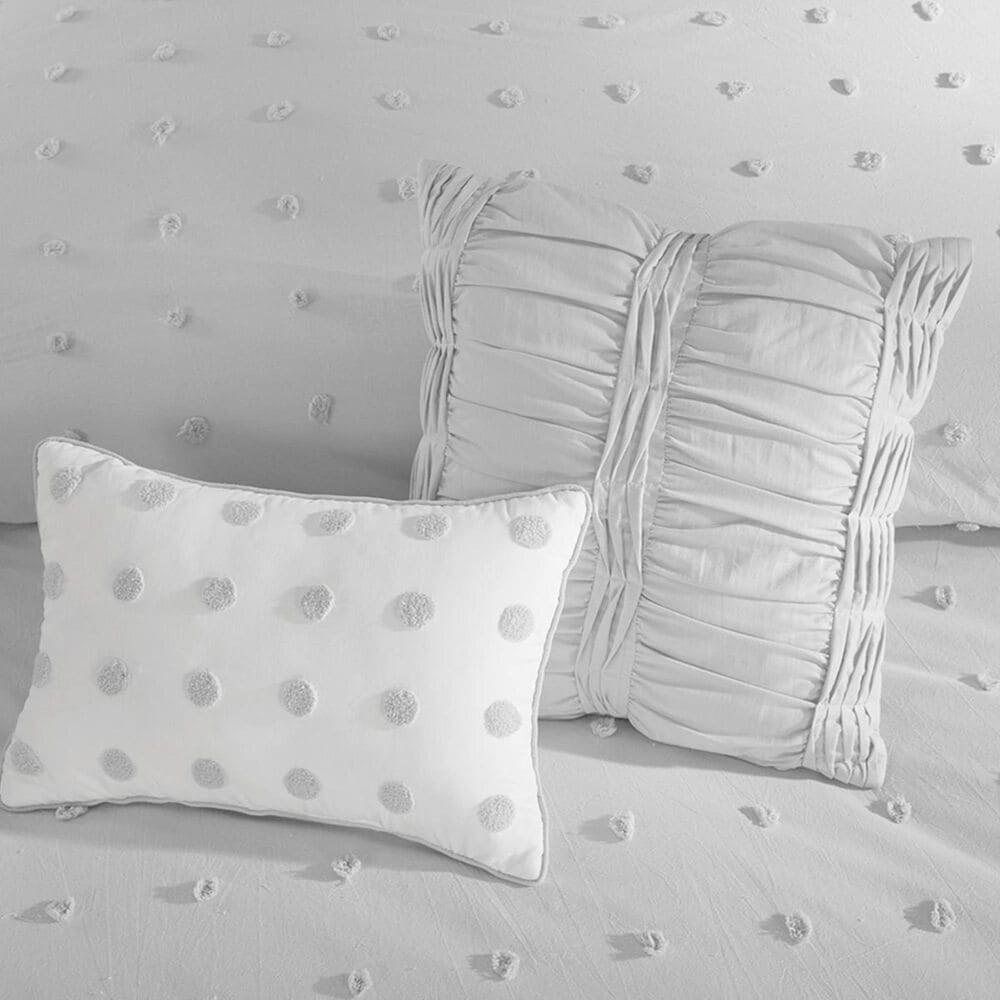 Hampton Park Brooklyn 5-Piece Twin/Twin Xl Comforter Set in Gray, , large
