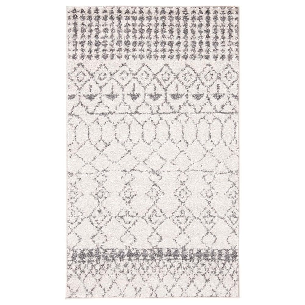 Safavieh Tulum 2" x 3" Ivory and Grey Area Rug, , large