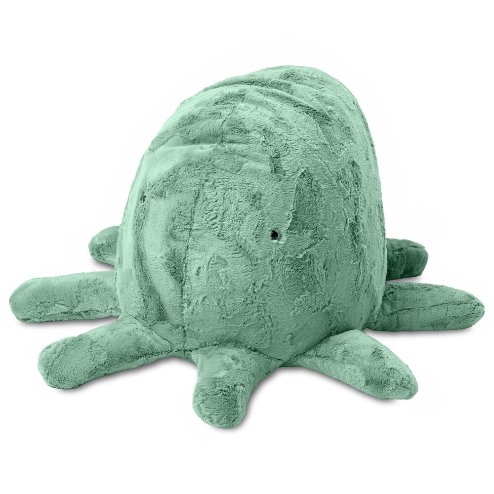 Jaxx Huggy The Octopus Sea Buddy Large Kids Stuffed Animal Bean Bag in Spearmint Green, , large