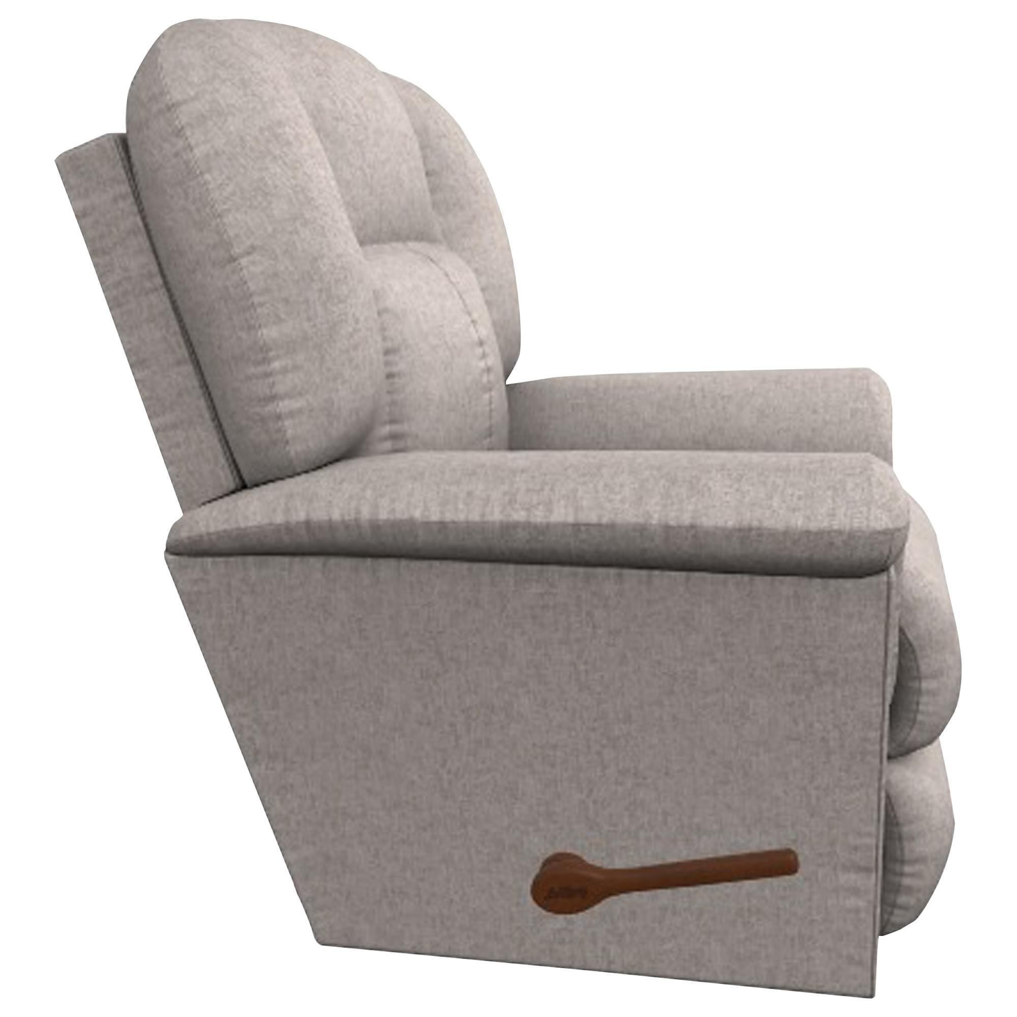 La-Z-Boy Jasper Manual Rocker Recliner with Swivel Base in Lunar Stone