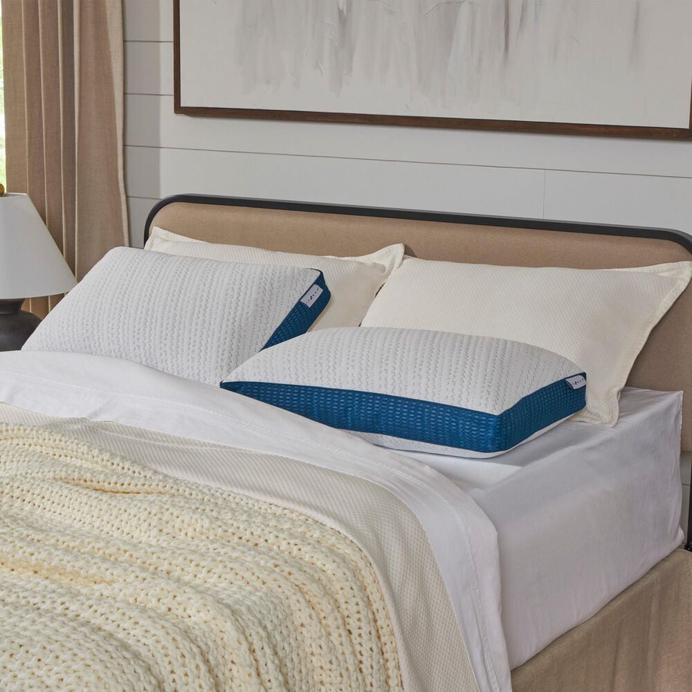 Isotonic Down Alternative Gusset King Pillow in White, , large