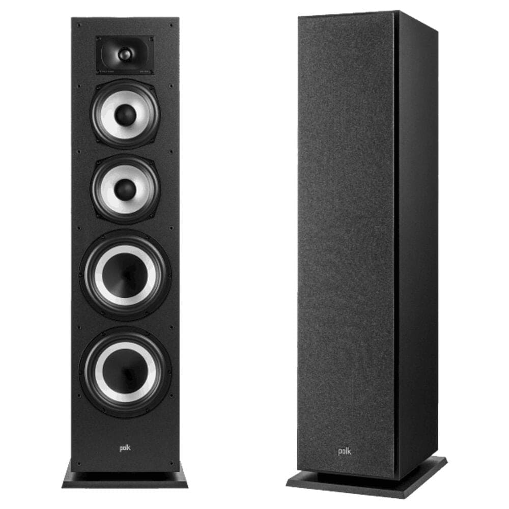 Polk Audio Large Tower Floor-Standing Speaker in Black, , large
