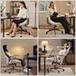 HOMLUX High Back Ergonomic Office Chair with Suede Leather in Beige, , large