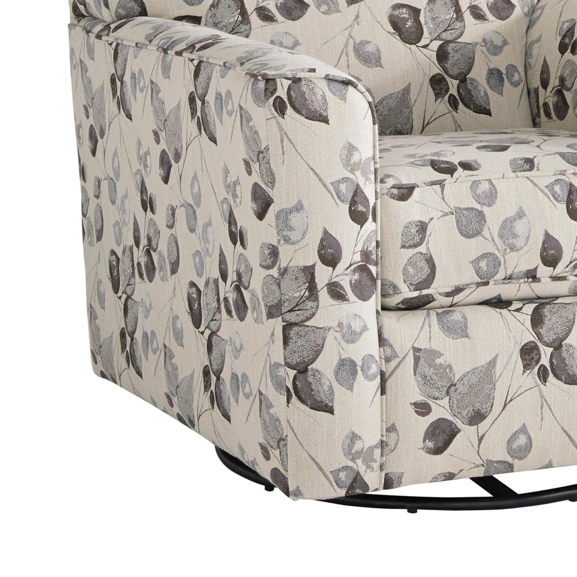 Abney swivel 2025 accent chair