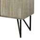 Lexora Home Lancy 36" Single Bathroom Vanity in Rustic Acacia with 2 cm White Quartz Top and Rectangular Sink, , large