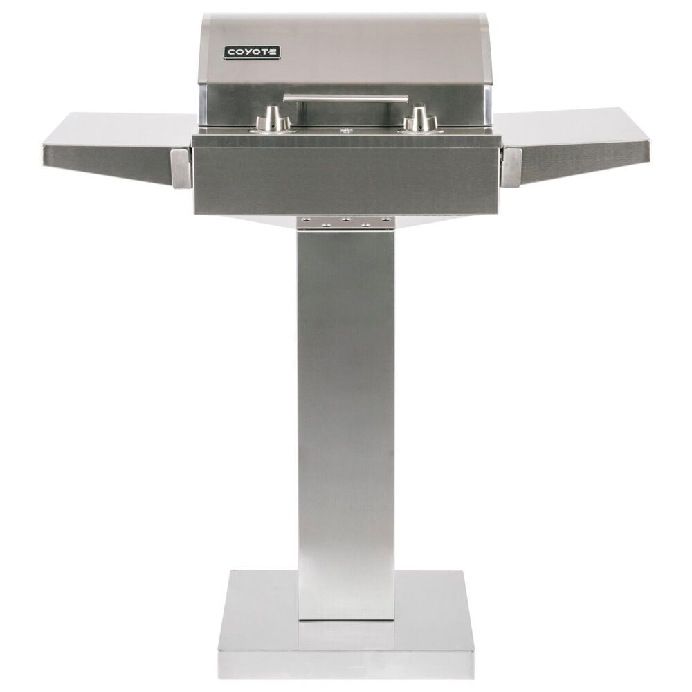 Coyote Outdoor Pedestal Stand for Electric Grill in Stainless Steel, , large