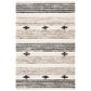 Safavieh Natura NAT325Z 6" x 9" Black and Ivory Area Rug, , large
