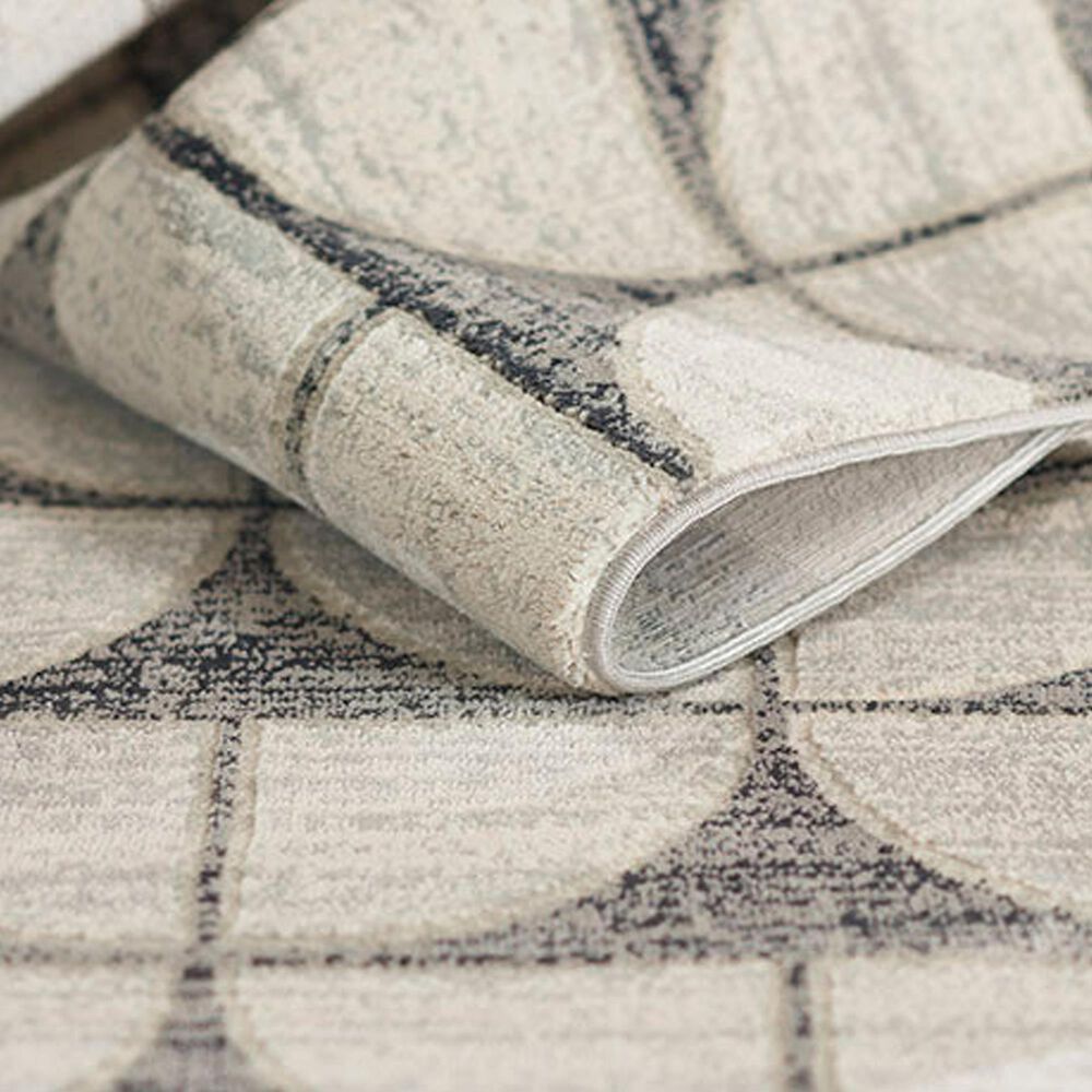 Momeni Edition EDI-2 1&#39;10&quot; x 2&#39;10&quot; Charcoal Area Rug, , large