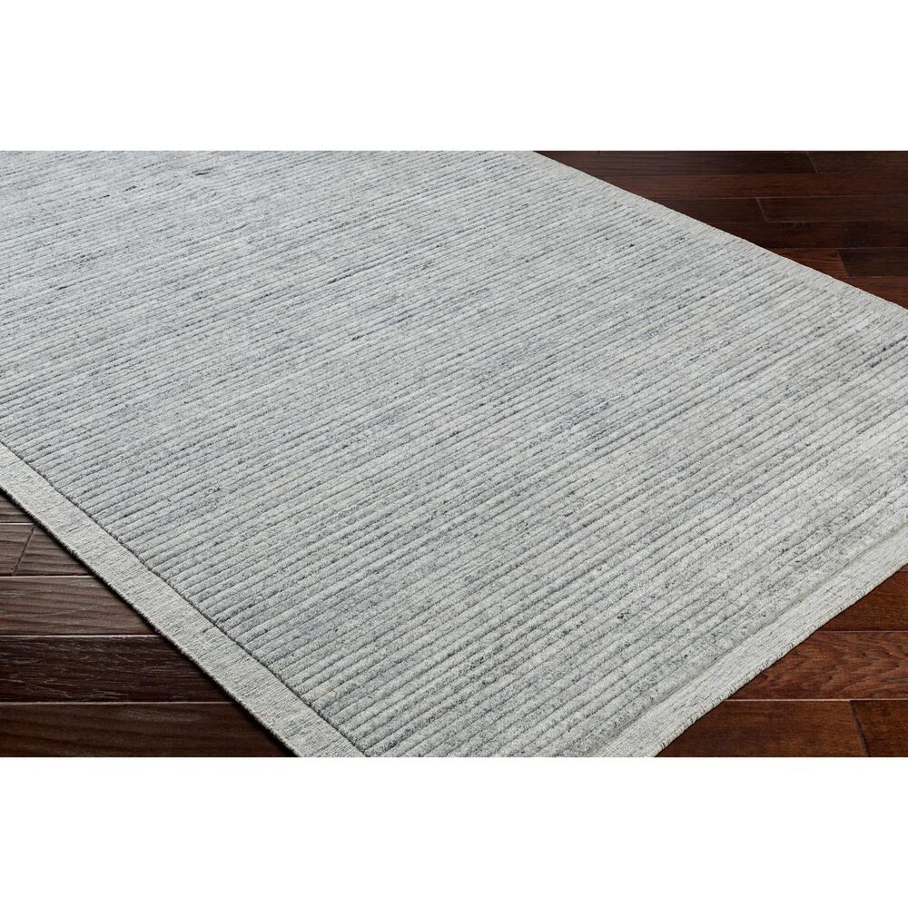 Surya Yasmin 8&#39; x 10&#39; Gray, Ivory and Black Area Rug, , large