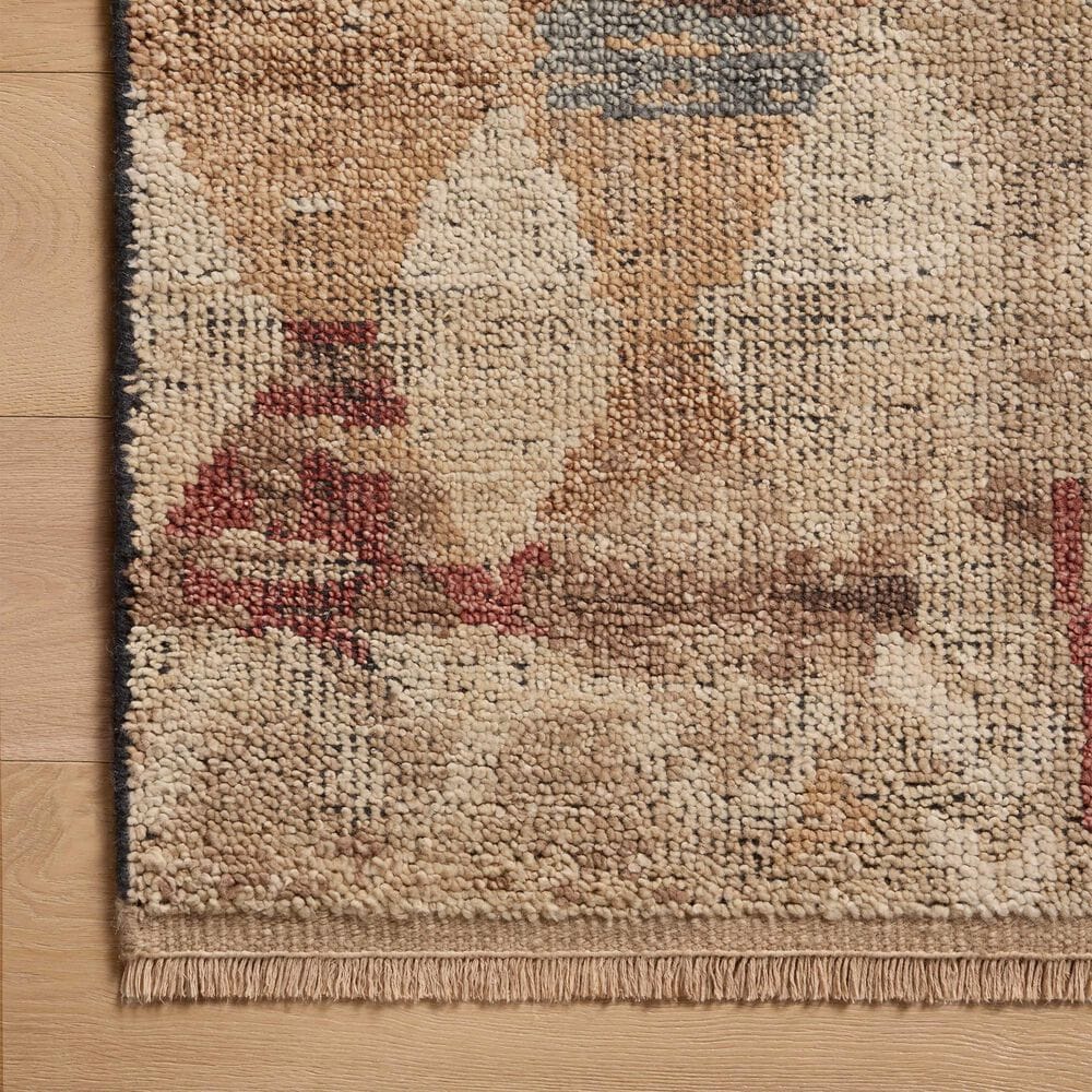 Loloi Granada Natural and Multicolor 2&#39;6&quot; x 11&#39;6&quot; Runner, , large