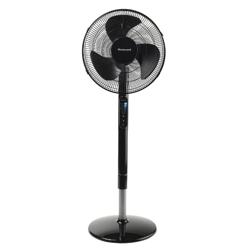 Honeywell Advanced QuietSet 16" Stand Fan with Noise Reduction Technology in Black, , large