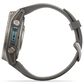 Garmin fenix 9 Smartwatch 43mm Titanium with Pebble Gray Silicone Band, , large