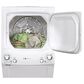 GE Appliances 3.9 Cu. Ft. Front Load Washer and 5.9 Cu. Ft. Electric Dryer Stack Laundry in White, , large