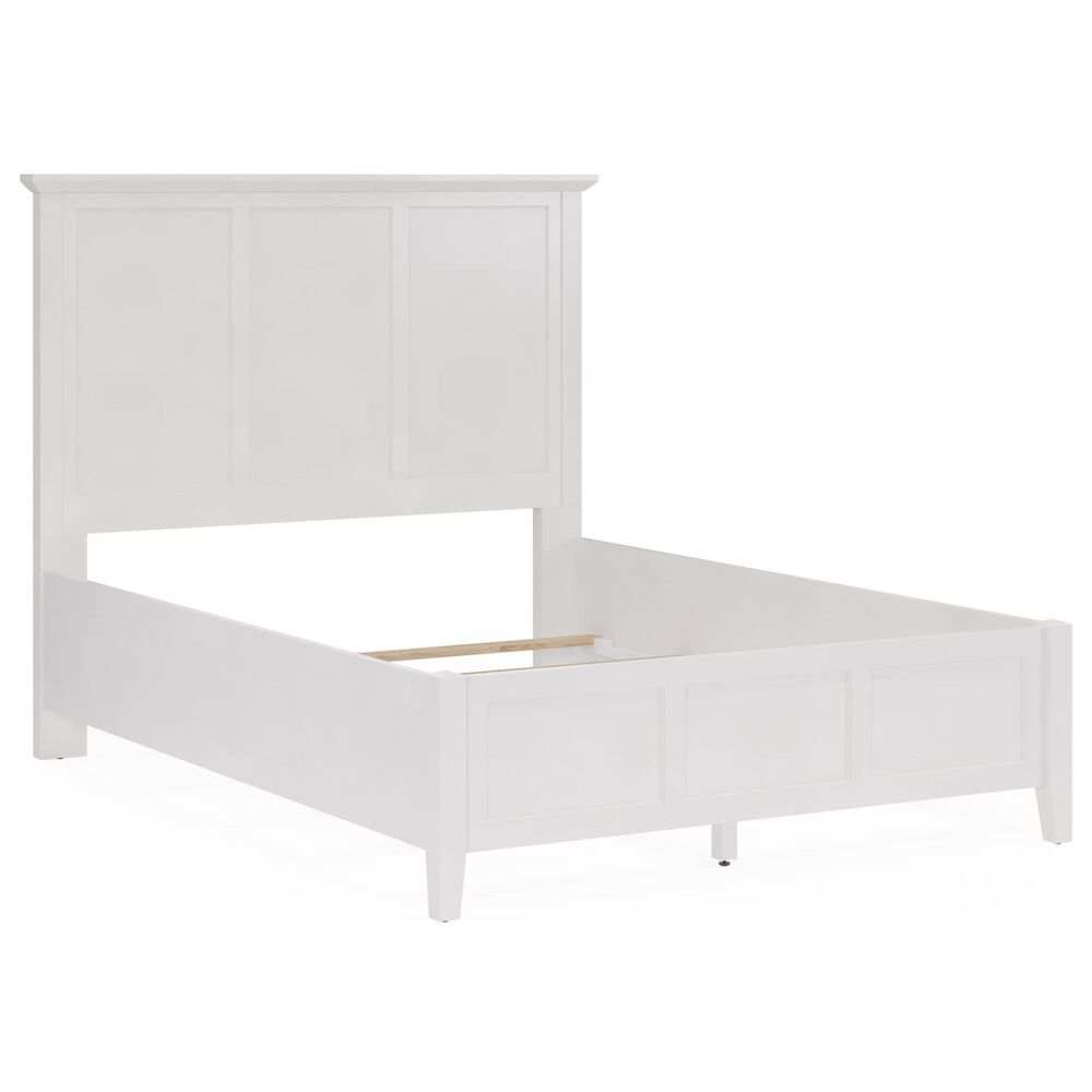 Urban Home Grace Full Three Panel Bed in Snowfall White, , large
