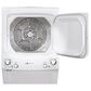 GE Appliances 3.9 Cu. Ft. Front Load Washer and 5.9 Cu. Ft. Gas Dryer Stack Laundry in White, , large