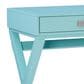 Linon Home Decor Peggy Writing Desk in Baby Blue, , large
