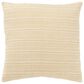 Rizzy Home 20" x 20" Geometric Polyester Filled Throw Pillow in Yellow and Natural, , large