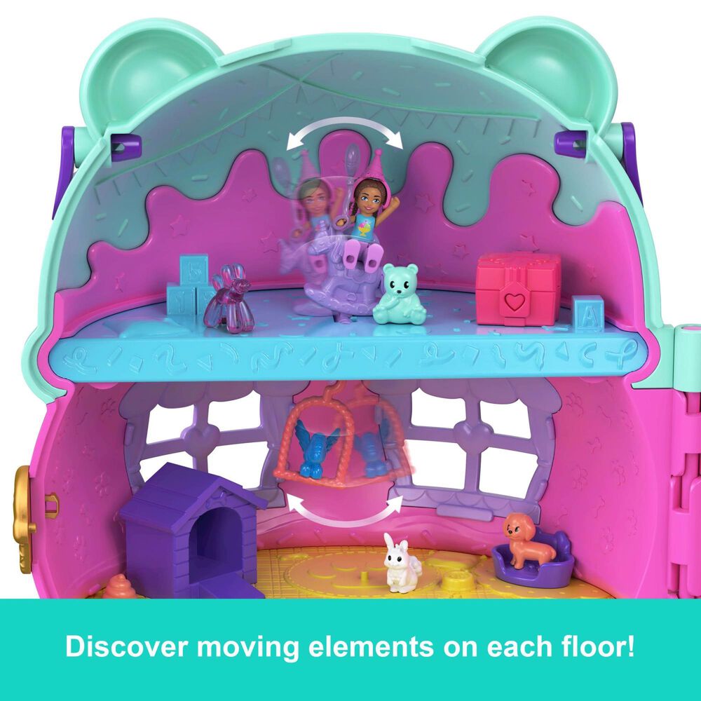 Polly Pocket Gelato House Playset with Dolls in Multicolor, , large