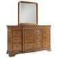 Universal Furniture New Lou 4-Piece Queen Sleigh Bedroom Set in Cognac, , large