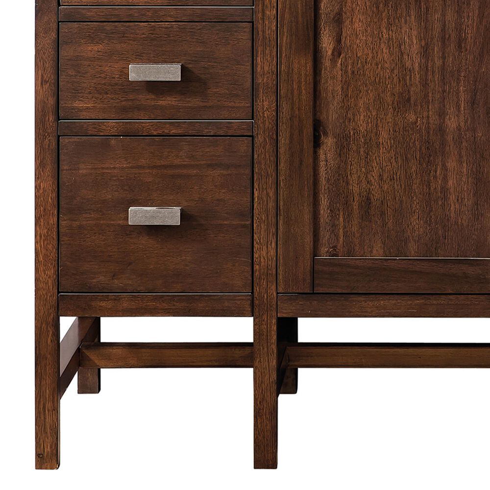 James Martin Vanities Addison 60&quot; Single Bathroom Vanity in Mid-Century Acacia with 3 cm Lime Delight Quartz Top and Rectangular Sink, , large