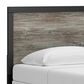 Ashley Broachmyn King Panel Bed in Black and Gray, , large