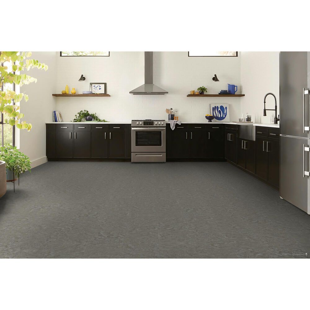 COREtec Balanced Retreat Mineral Gray Slate 12" x 24" Luxury Vinyl Tile, , large