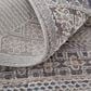Feizy Francisco 5" x 8" Ivory and Charcoal Area Rug, , large
