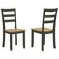 Ashley Gesthaven Dining Chair Set of 2 in Natural and Green, , large