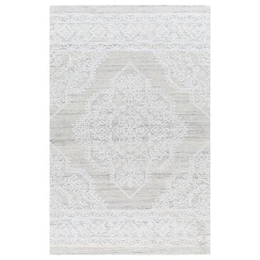 Surya Piazza PZZ-2300 2" x 3" White, Light Gray Area Rug, , large