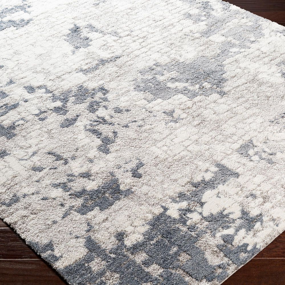 Surya Venice VNE-2300 5&#39;3&quot; x 7&#39;3&quot; Denim, Gray and Ivory Area Rug, , large