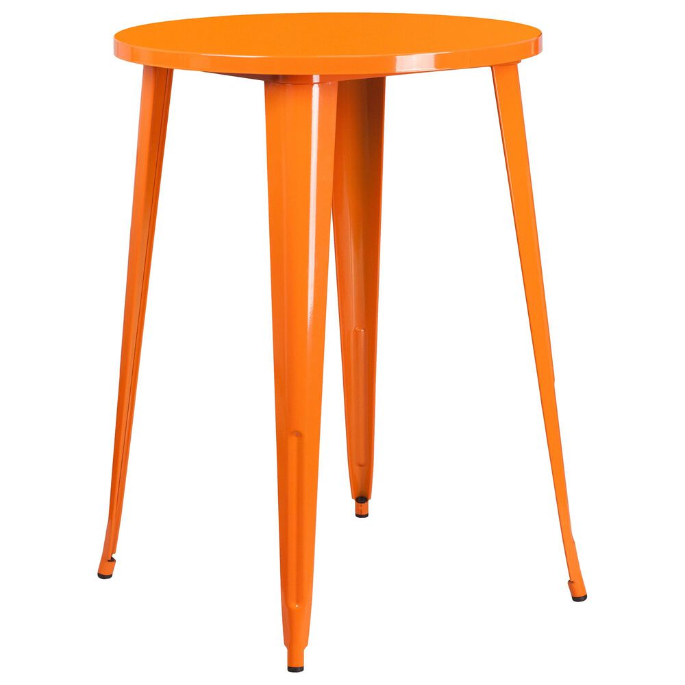 Flash Furniture 30" Round Bar Table in Orange, , large