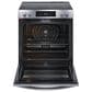 Frigidaire Gallery 4-Piece Kitchen Package with 27.8 Cu. Ft. French Door Refrigerator and 30" Electric Range in Stainless Steel, , large
