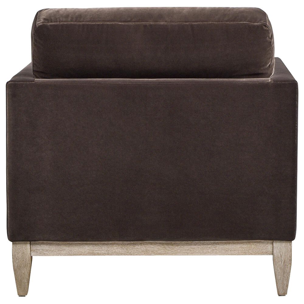 Jennifer Taylor Home Knox Chaise Lounge Chair in Deep Brown Velvet, , large