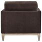 Jennifer Taylor Home Knox Chaise Lounge Chair in Deep Brown Velvet, , large