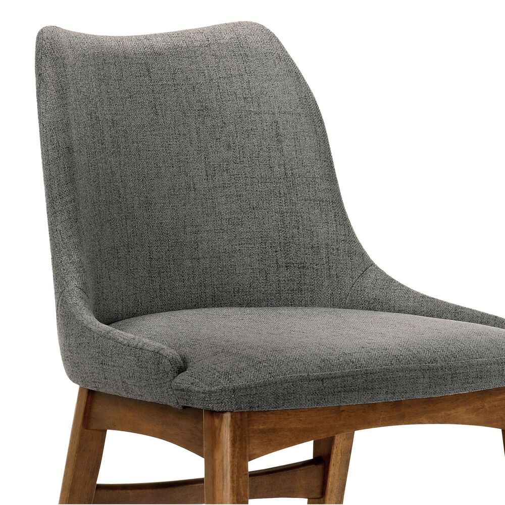 Blue River Westmont and Azalea 5-Piece Dining Set with Charcoal Cushion in Walnut, , large