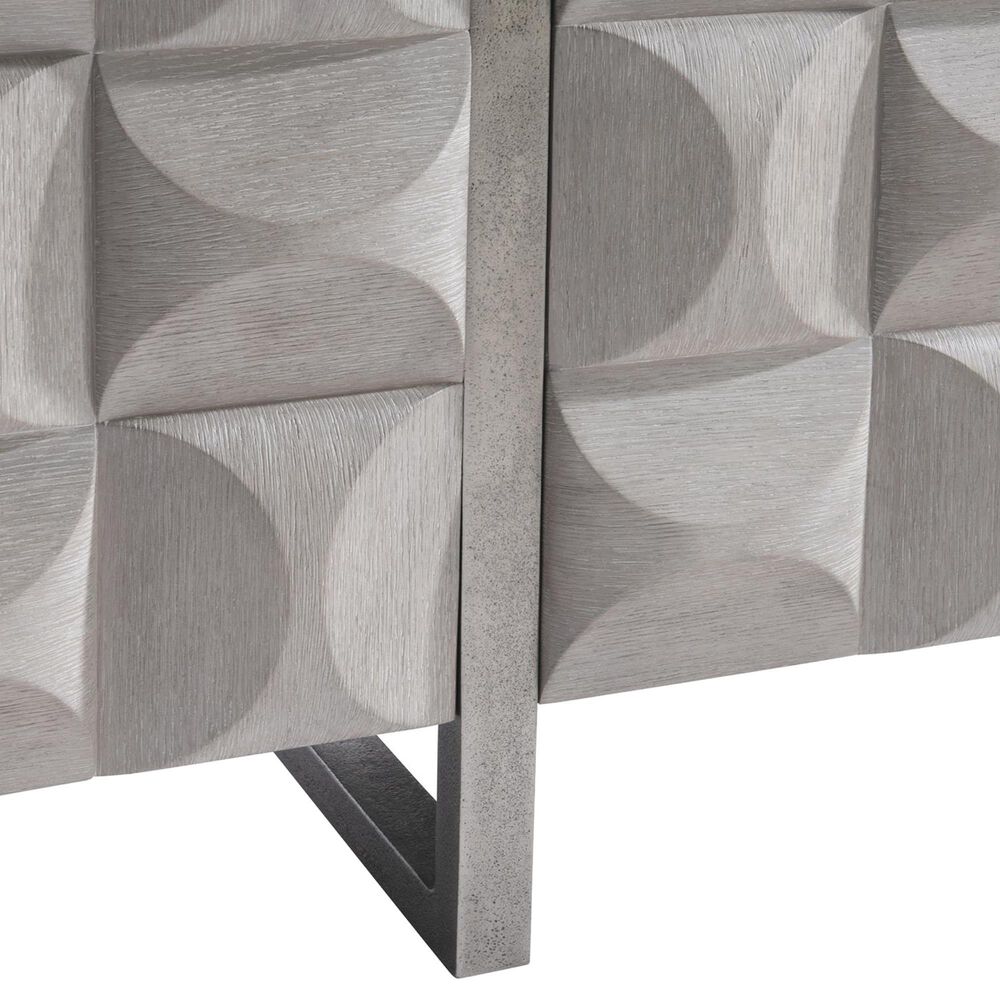 Bernhardt Rune 72&quot; Entertainment Credenza in Bluff and Graphite, , large