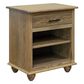 Fleming Furniture Co. Denver 1 Soft-Closing Drawer Nightstand in Aspen with 2 Shelves, , large