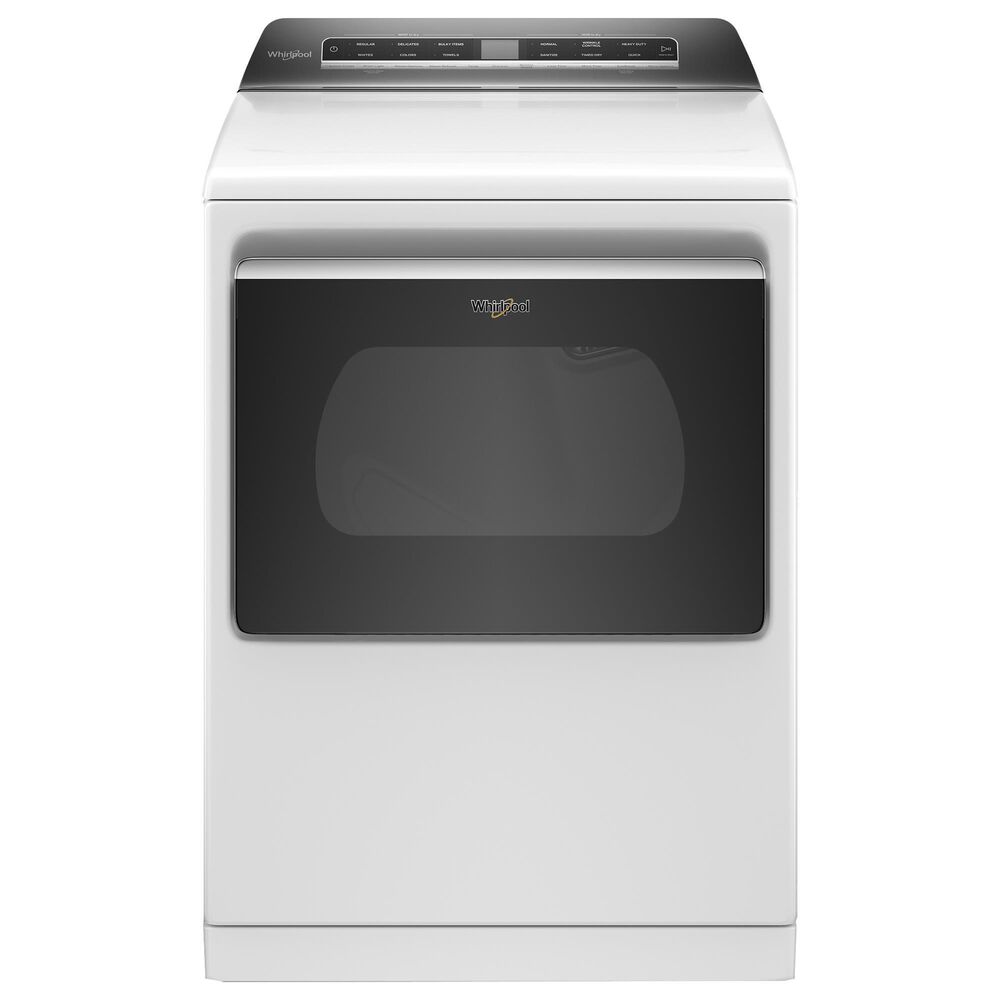 Whirlpool 7.4 Cu. Ft. Top Load Gas Dryer with Steam in White, , large
