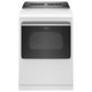 Whirlpool 7.4 Cu. Ft. Top Load Gas Dryer with Steam in White, , large