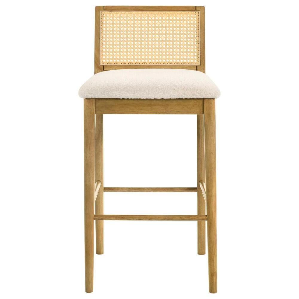 Armen Living Tobias Bar Height Stool in Black, , large