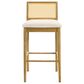 Armen Living Tobias Bar Height Stool in Black, , large