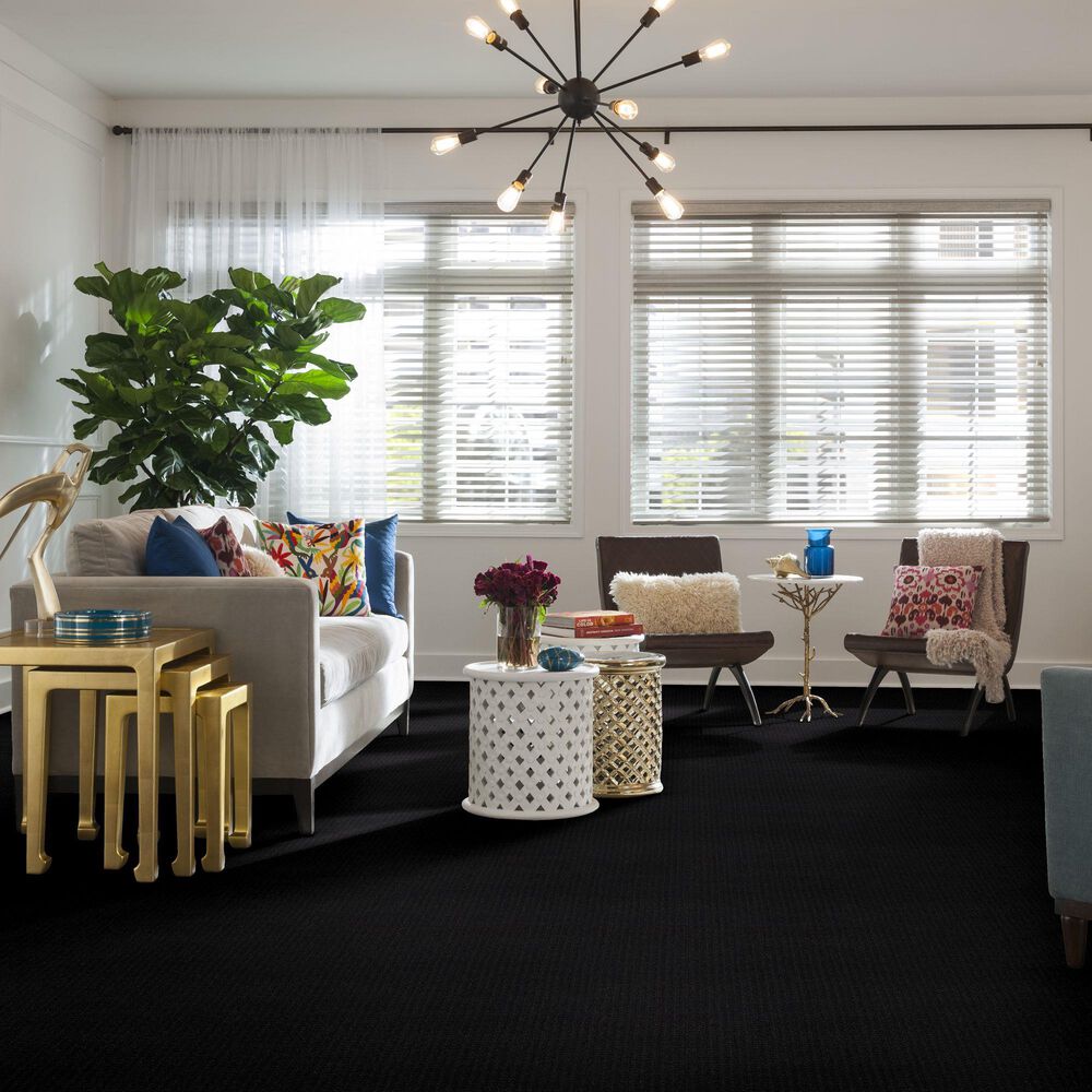 Philadelphia Caress Soft Symmetry Carpet in Wrought Iron, , large