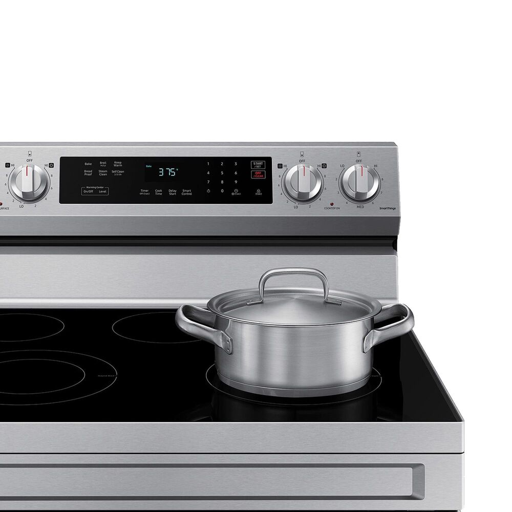 Samsung 6.3 Cu. Ft. Freestanding Electric Range with 5 Burners in Stainless Steel, , large