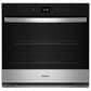 Whirlpool 27" Smart Built-In Single Electric Wall Oven with Air Fry in Fingerprint Resistant Stainless Steel, , large