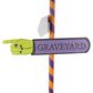 The Gerson Company 47.95"H Lighted Metal Halloween Street Lamp with LED Candle in Assort, , large