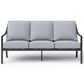 Clear Creek Collection 5-Piece Patio Conversation Set in Concrete, , large