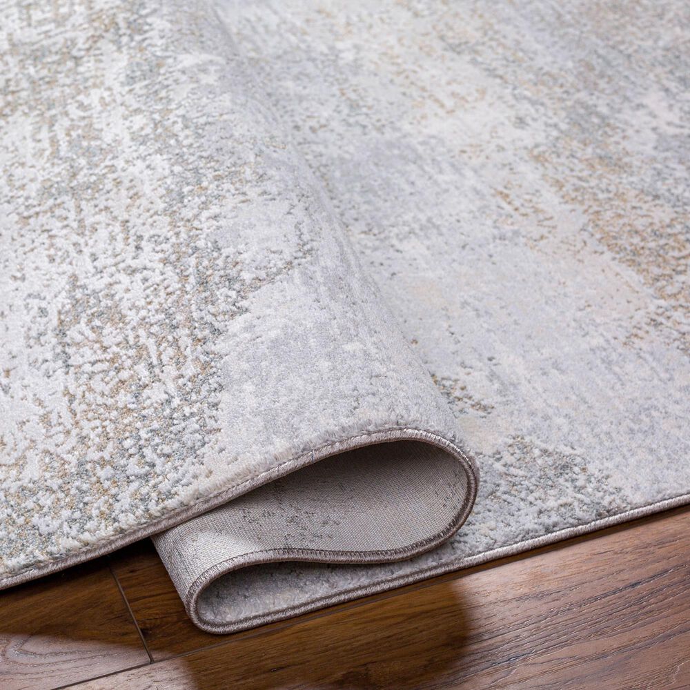 Surya Brunswick 7&#39;10&quot; x 10&#39;2&quot; Cream, Tan, Olive, Blue, Seafoam and Taupe Area Rug, , large