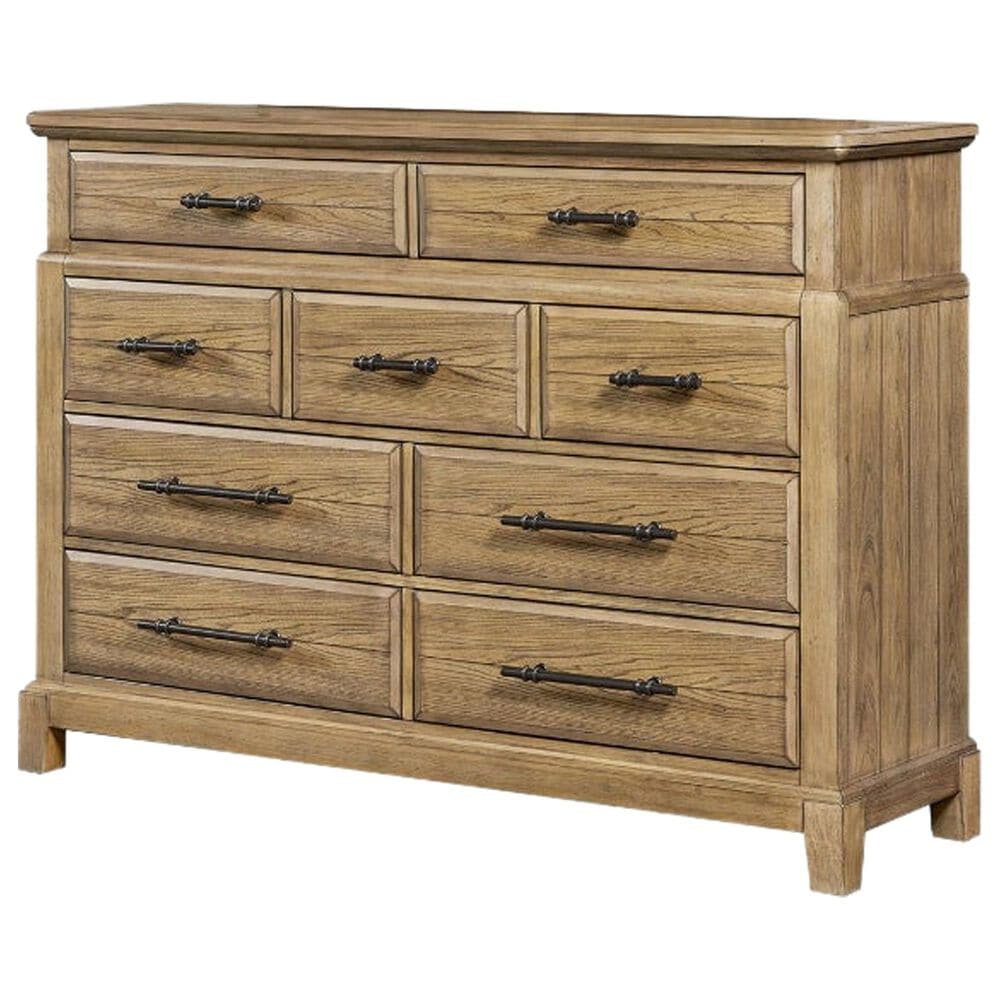 Sterling Timber Bellamy Lane 9 Drawer  Dresser in Caramel, , large