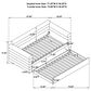 Pacific Landing Patricia Daybed with Trundle in White, , large